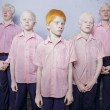 1st Prize People – Staged Portraits Single: A group of blind albino boys photographed in their boarding room at the Vivekananda mission school for the blind in West Bengal, India. This is one of the very few schools for the blind in India today © Brent Stirton, South Africa, Reportage by Getty Images