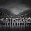 Chen Li, China - Rain in an ancient town, Winner of the open competition - travel category